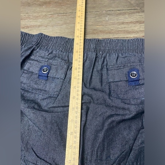 Caren Sport Denim Jean Sleeveless Plus Size Jumpsuit 2X 
NWOT - Picture 5 of 8